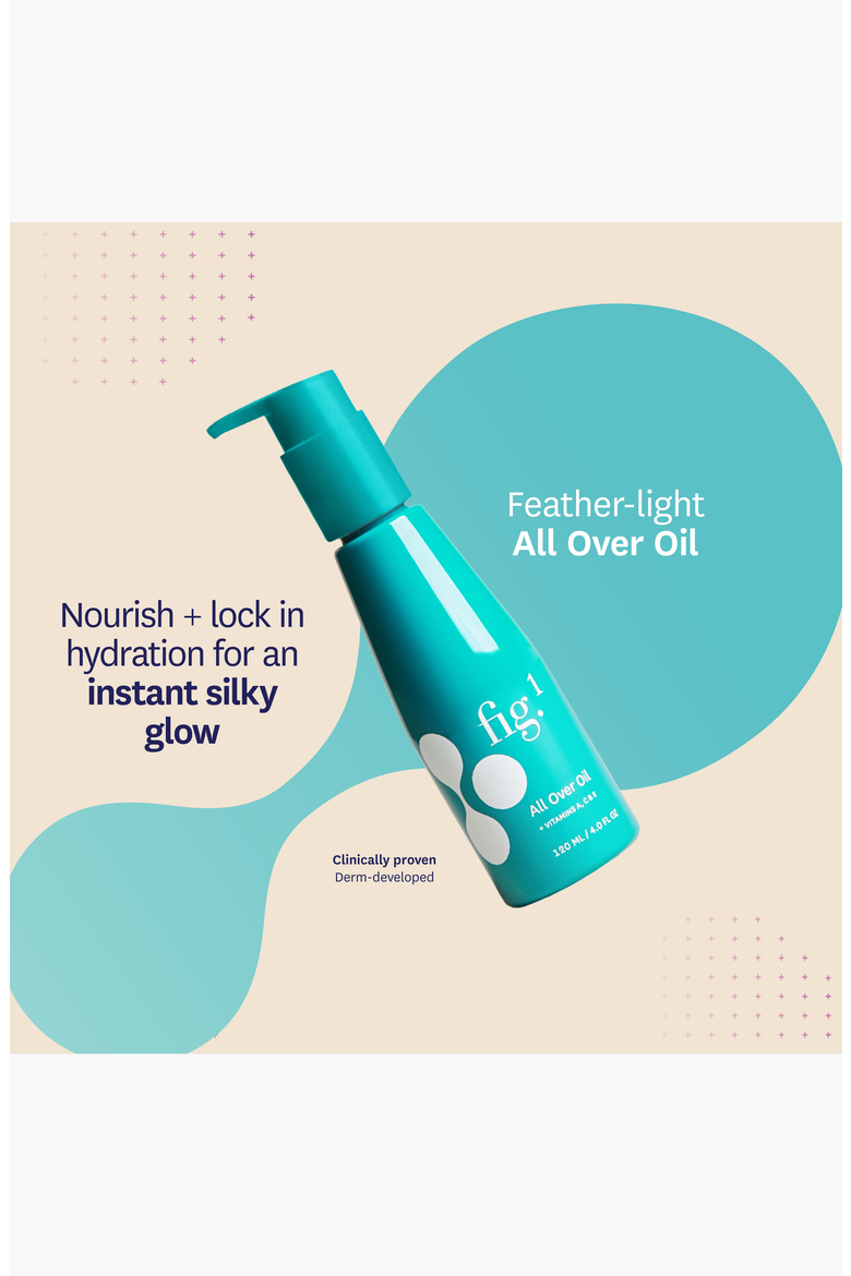 All Over Oil Skincare, Alternate, color, Teal