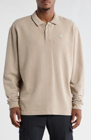 BOSS Nulong Long Sleeve Cotton Polo