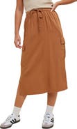 WISHLIST Cargo Midi Skirt