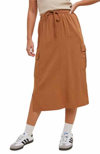 WISHLIST Cargo Midi Skirt