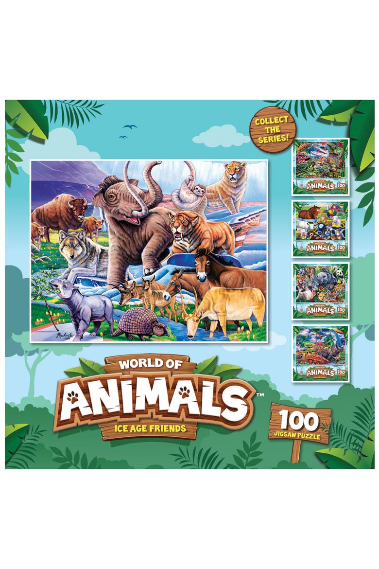 Ice Age Friends 100 Piece Jigsaw Puzzle, Alternate, color, Multicolor