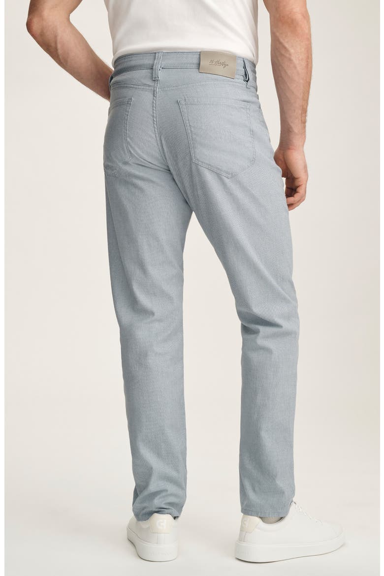 Charisma Relaxed Straight Leg Honeycomb Pants, Alternate, color, BLUE HONEYCOMB
