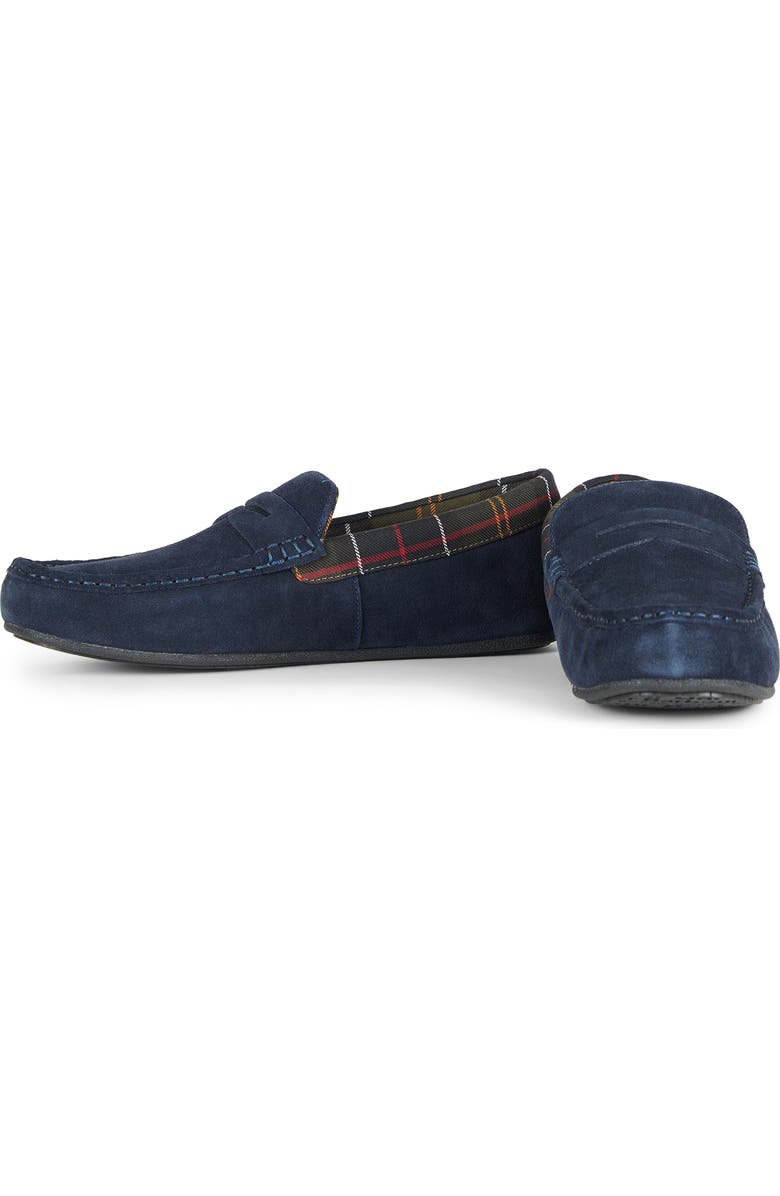 Barbour Porterfield Slipper, Alternate, color, Navy