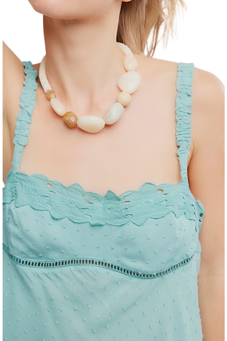 Little Love Dot Tank, Alternate, color, AQUA