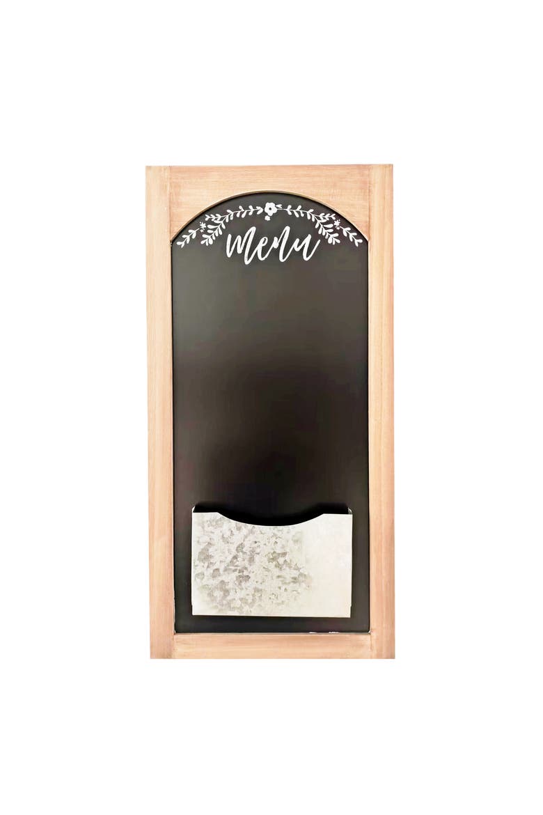 Menu Board w/ Pocket, Main, color, Black