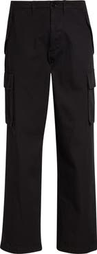 Burberry Cyrus Cotton Twill Straight Leg Cargo Pants