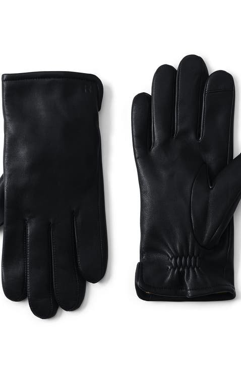 Cashmere Lined Ez Touch Leather Glove