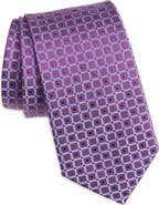 Duchamp Grid Silk Tie