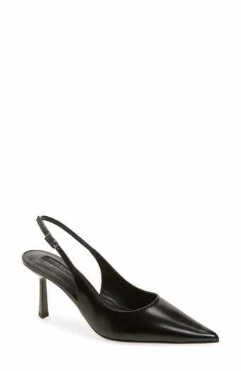 Baz Pointed Toe Slingback Pump