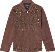 Cult of Individuality Canvas Workwear Jacket with Studded Detail