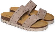 Plakton Brynn Double Strap Slide Sandal