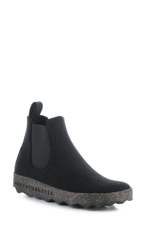 Asportuguesas by Fly London Caia Chelsa Boot in Black Rewooly  product