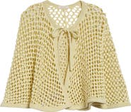 Diotima Crystal Mesh Capelet