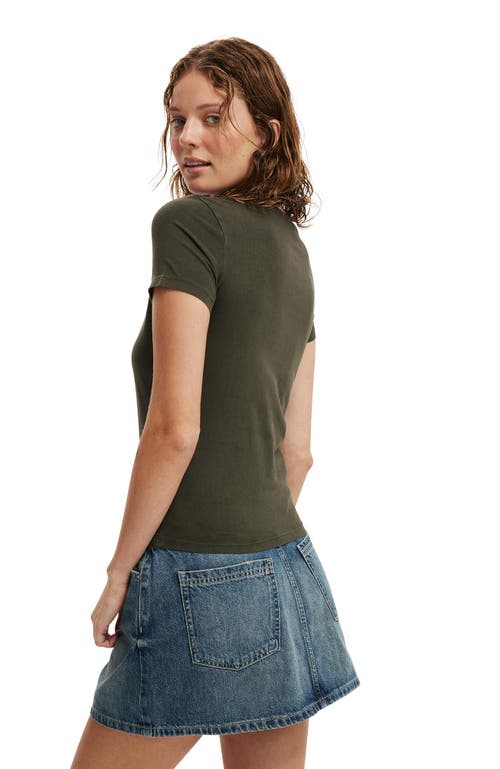 Cotton On Fitted Lcn Graphic Longline Tee In Rolling Stones Classic