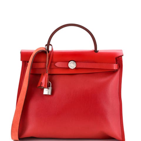 Herbag Zip Berline Vache Canvas and Leather 31