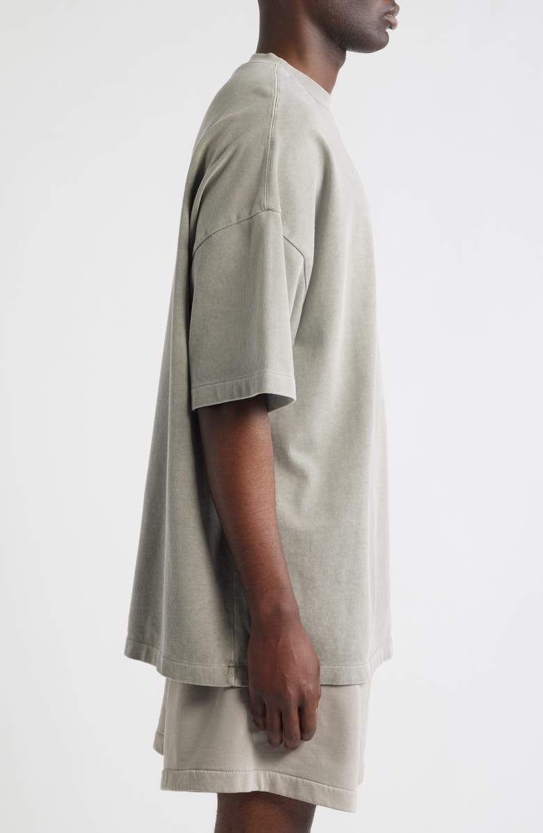 Fear of God Essentials Signature '90s Short Sleeve Logo T-Shirt, Alternate, color, Faded Seal