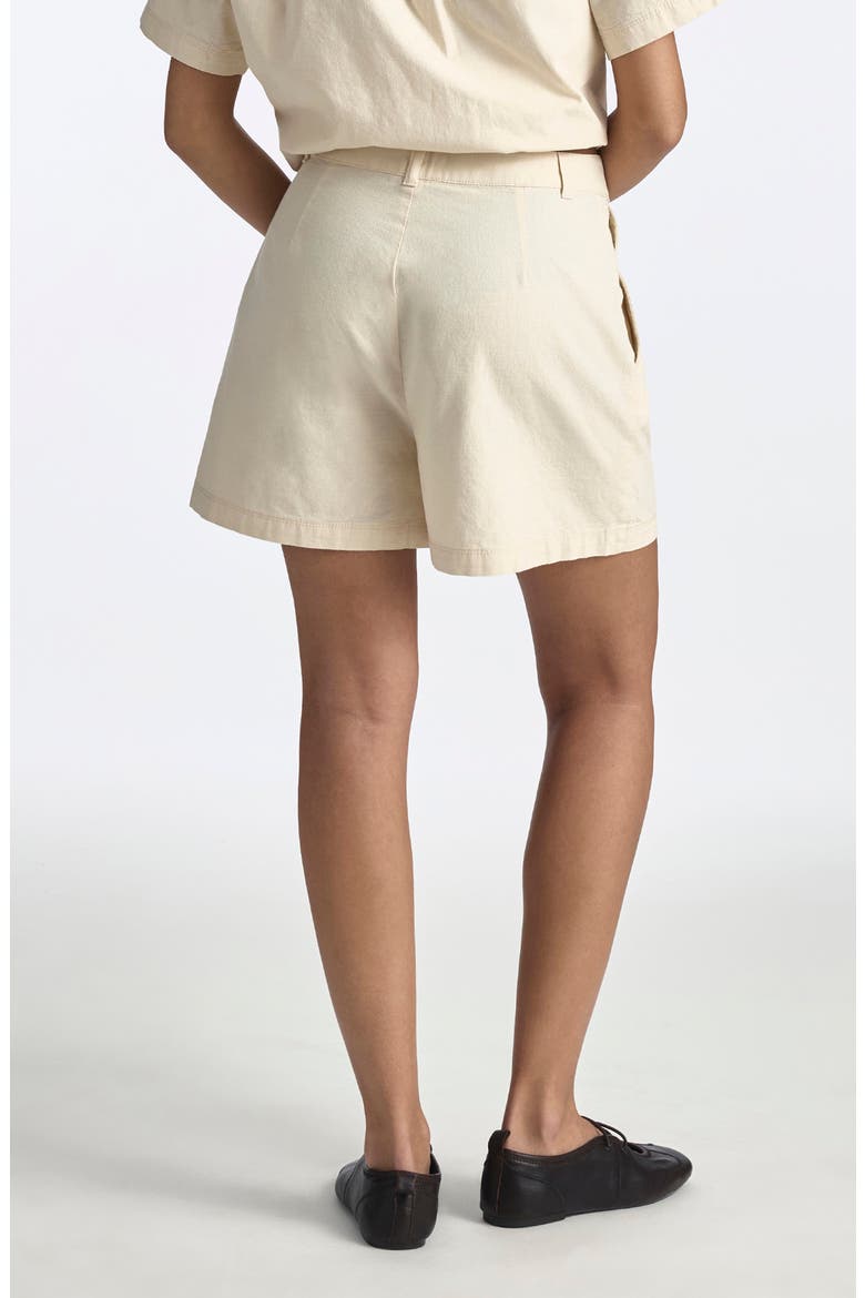 Cotton & Hemp Shorts, Alternate, color, SANDSHELL