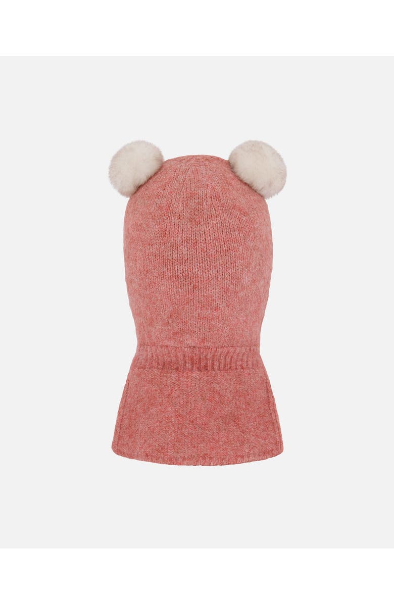Deux par Deux Knit Balaclava, Alternate, color, Dusty Pink