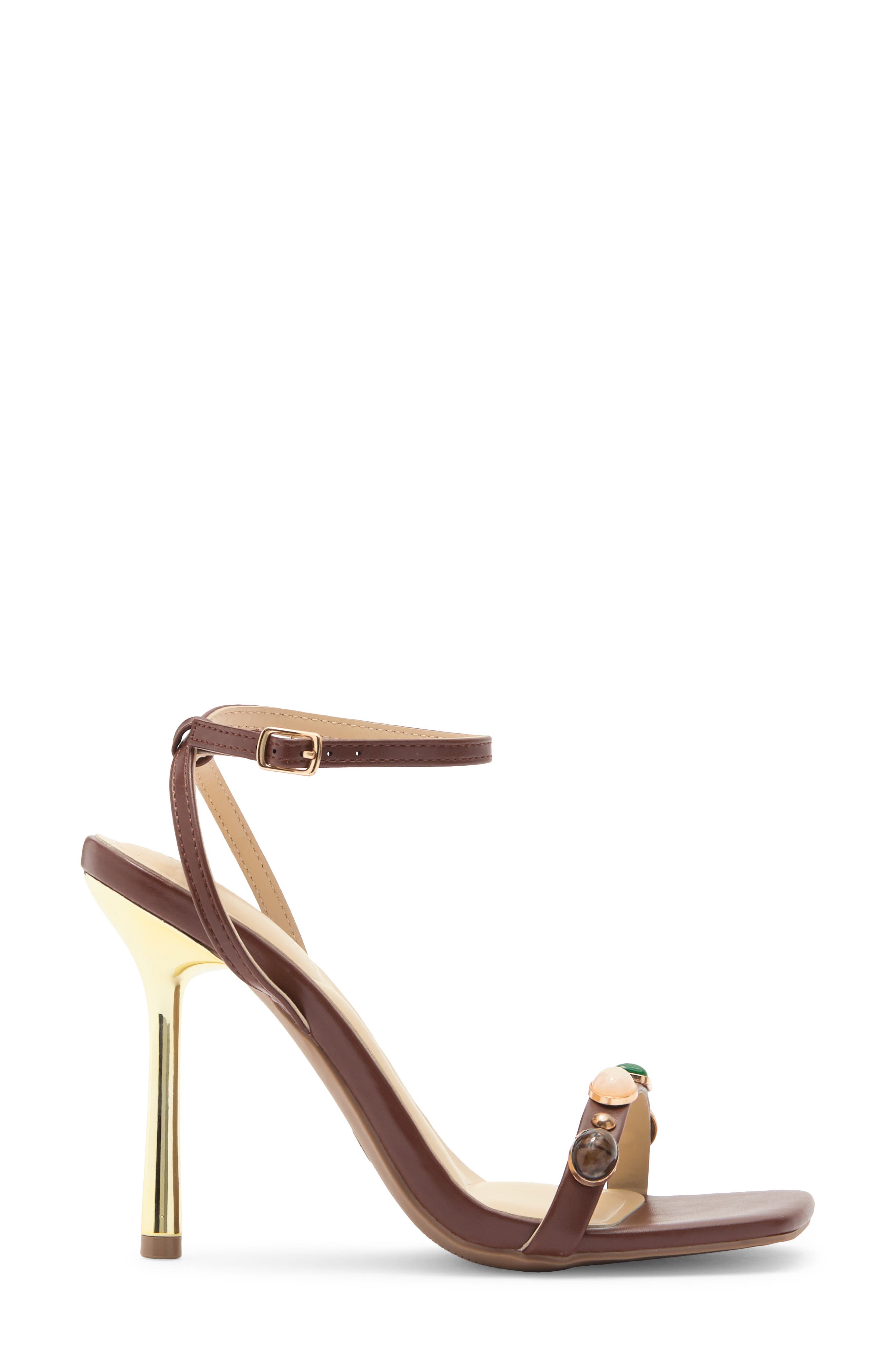 Narala Ankle Strap Sandal, Alternate, color, BROWN