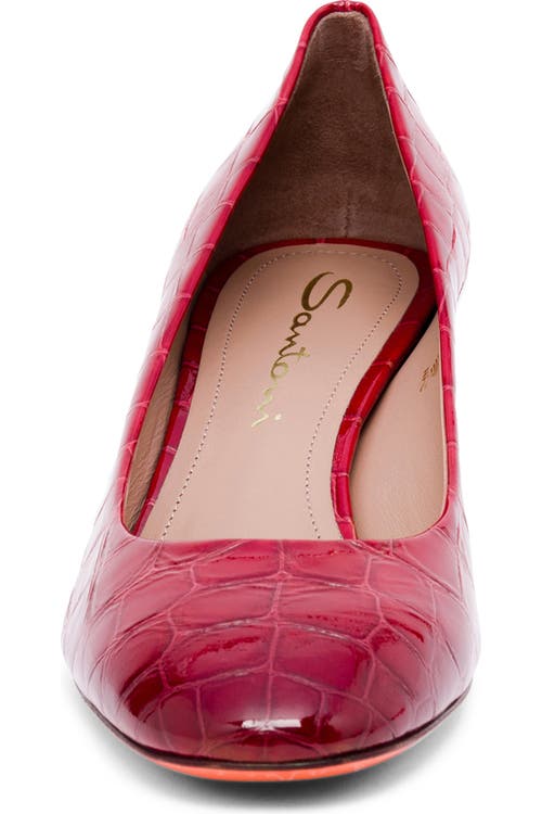 SANTONI LOW-HEEL PUMP