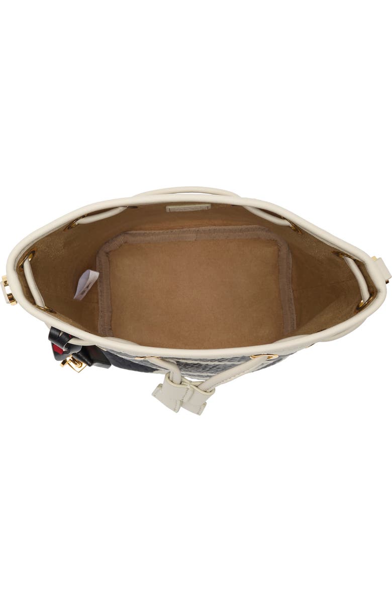 MCM Dessau VI Drawstring Mini Bucket Bag, Alternate, color,