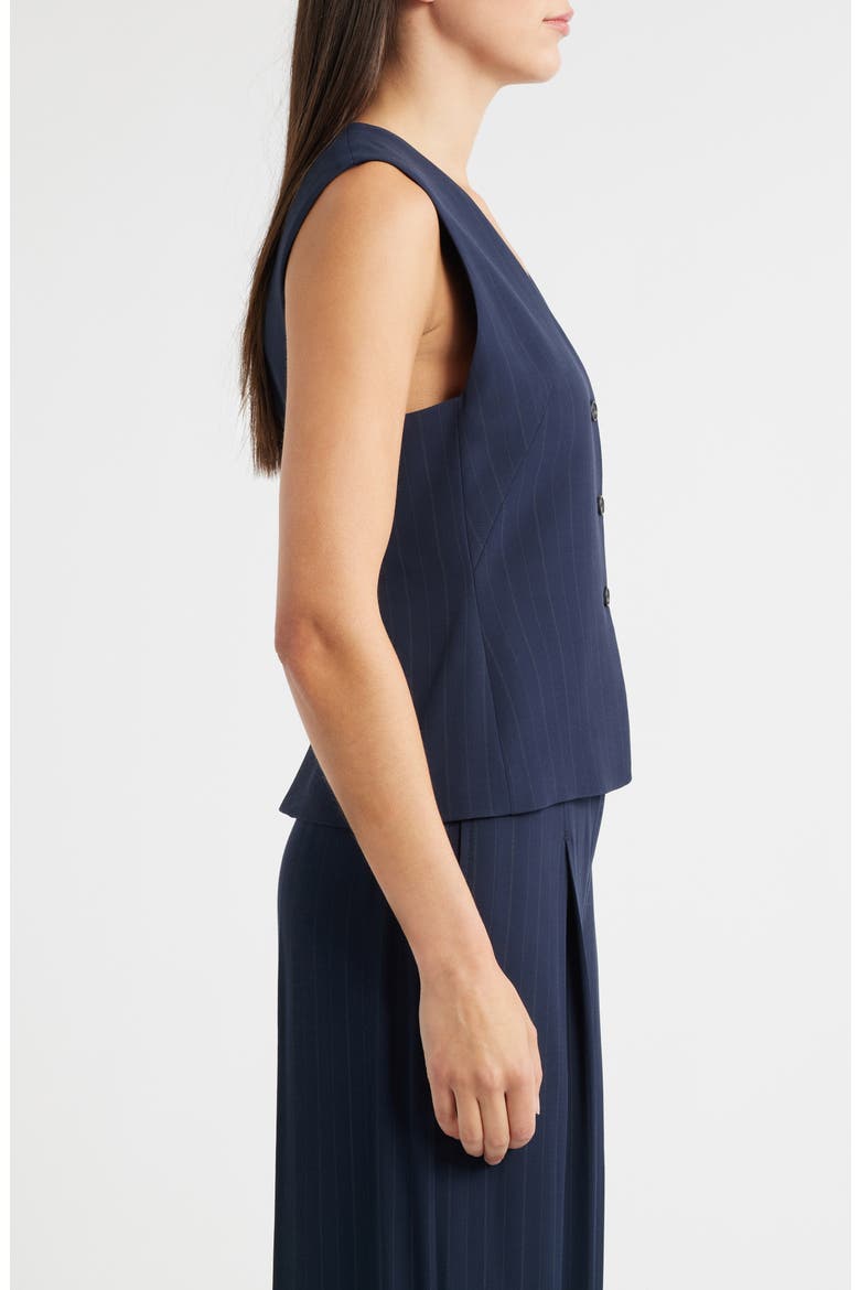 Tiana Pinstripe Pants, Alternate, color, SKY CAPTAIN PINSTRIPE