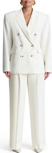 Double Breasted Oversize Blazer