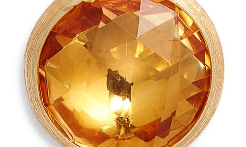 Marco Bicego Jaipur Color Citrine Pendant Necklace In Gold