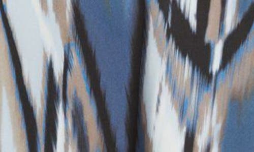 Hugo Boss Boss Swirl Print A-line Dress In Multi