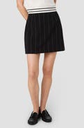 French Connection Pinstripe Suiting Miniskirt
