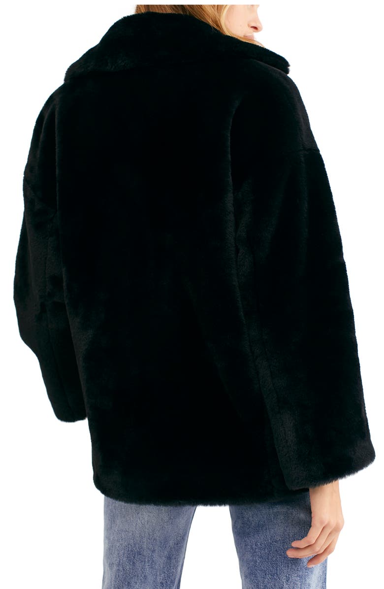 Free People Kate Faux Fur Coat, Alternate, color,