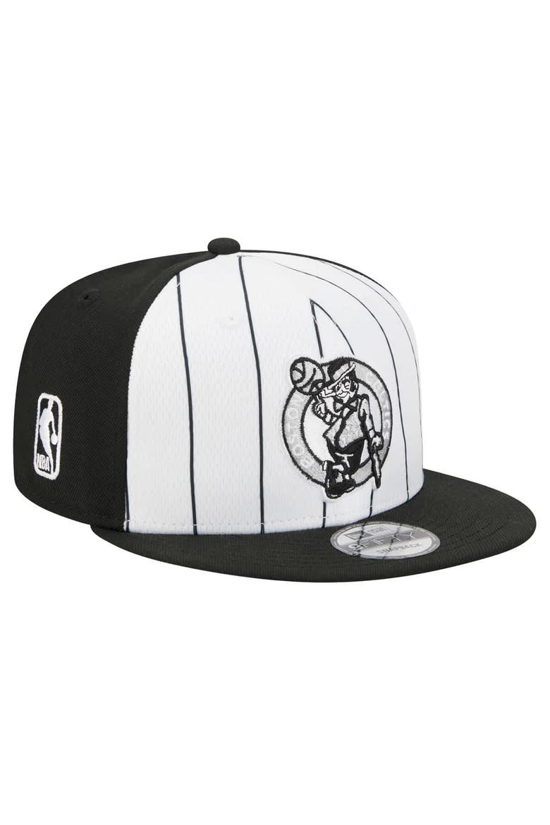 Men's New Era  White Boston Celtics 2025 NBA Tip Off 9FIFTY Snapback Hat, Main, color, White