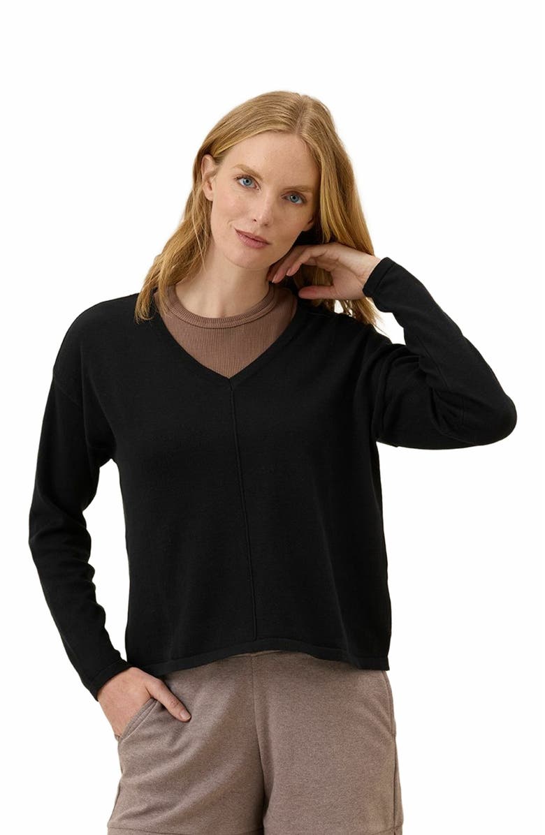 Pact Organic Cotton Classic Fine Knit Relaxed Sweater, Main, color, 