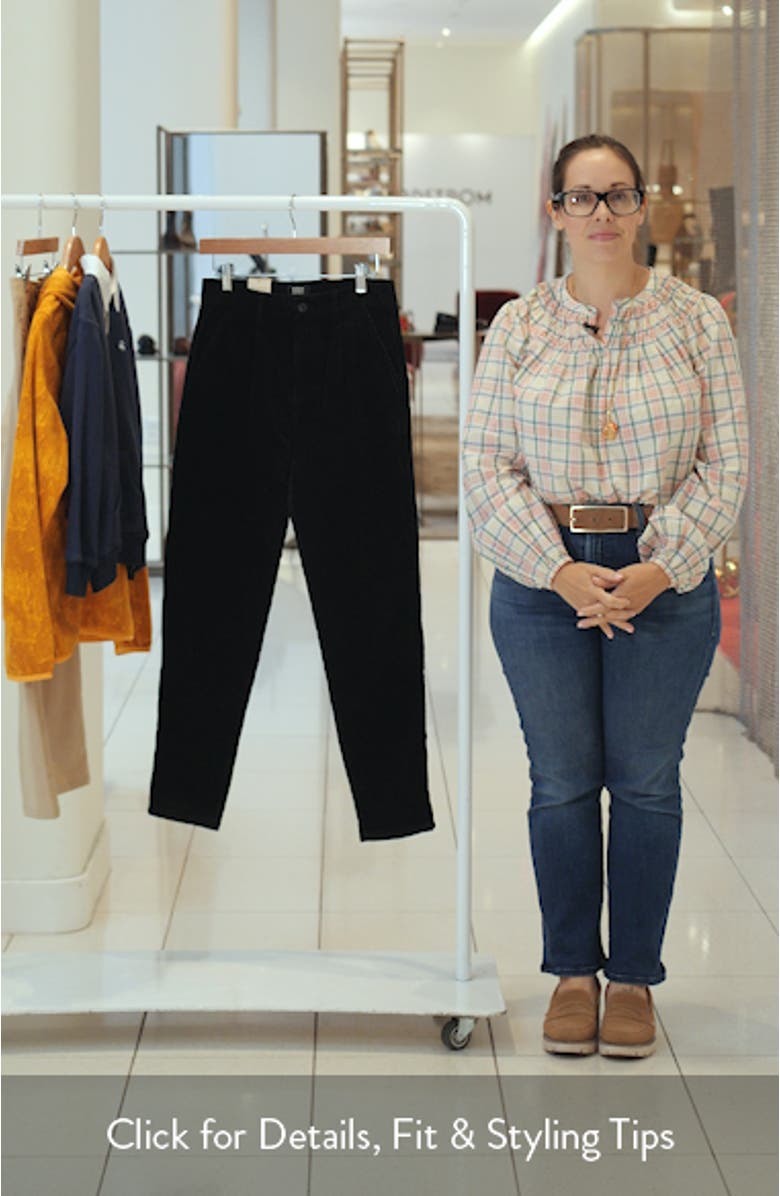 Kids' Corduroy Tapered Pants, sales video thumbnail