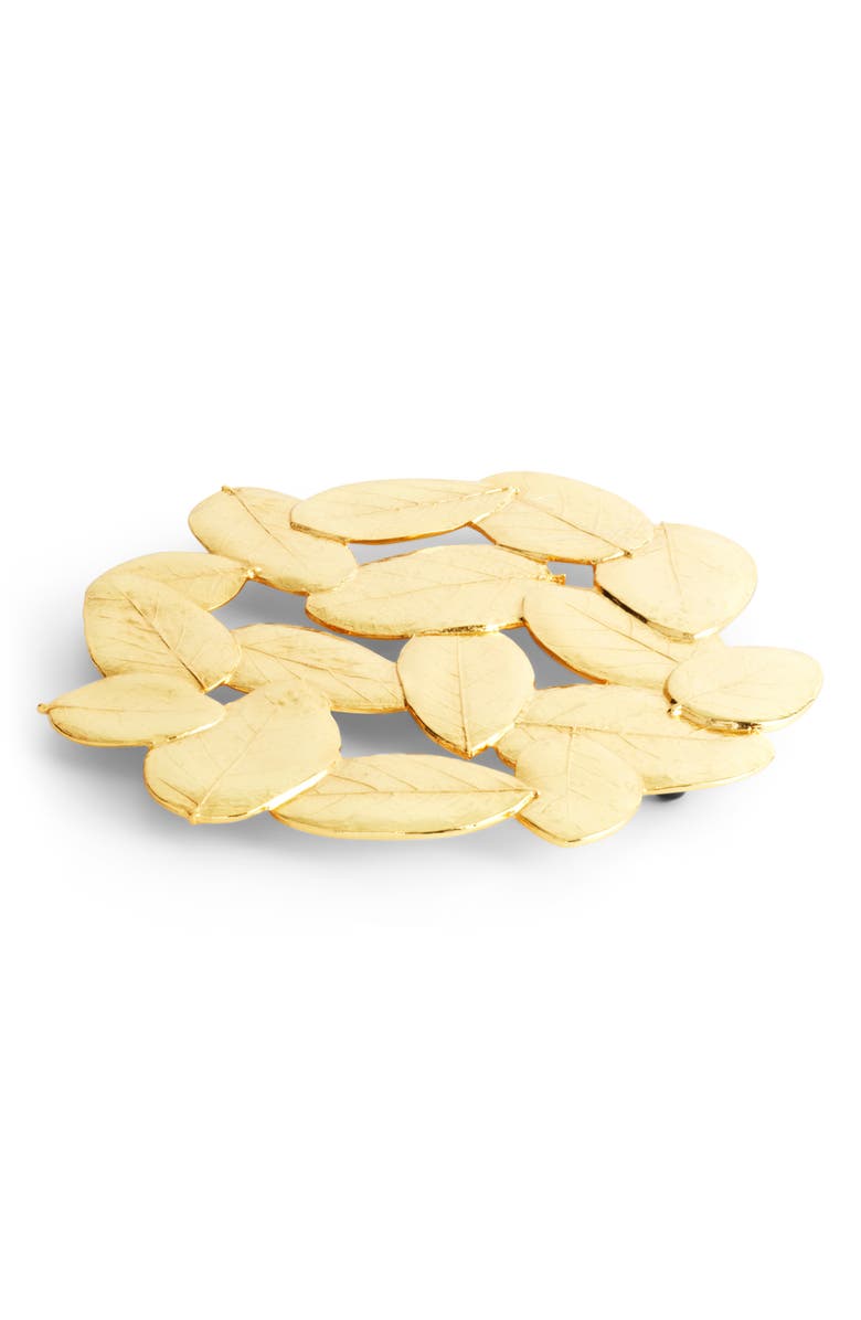 Michael Aram Forest Leaf Trivet, Main, color,