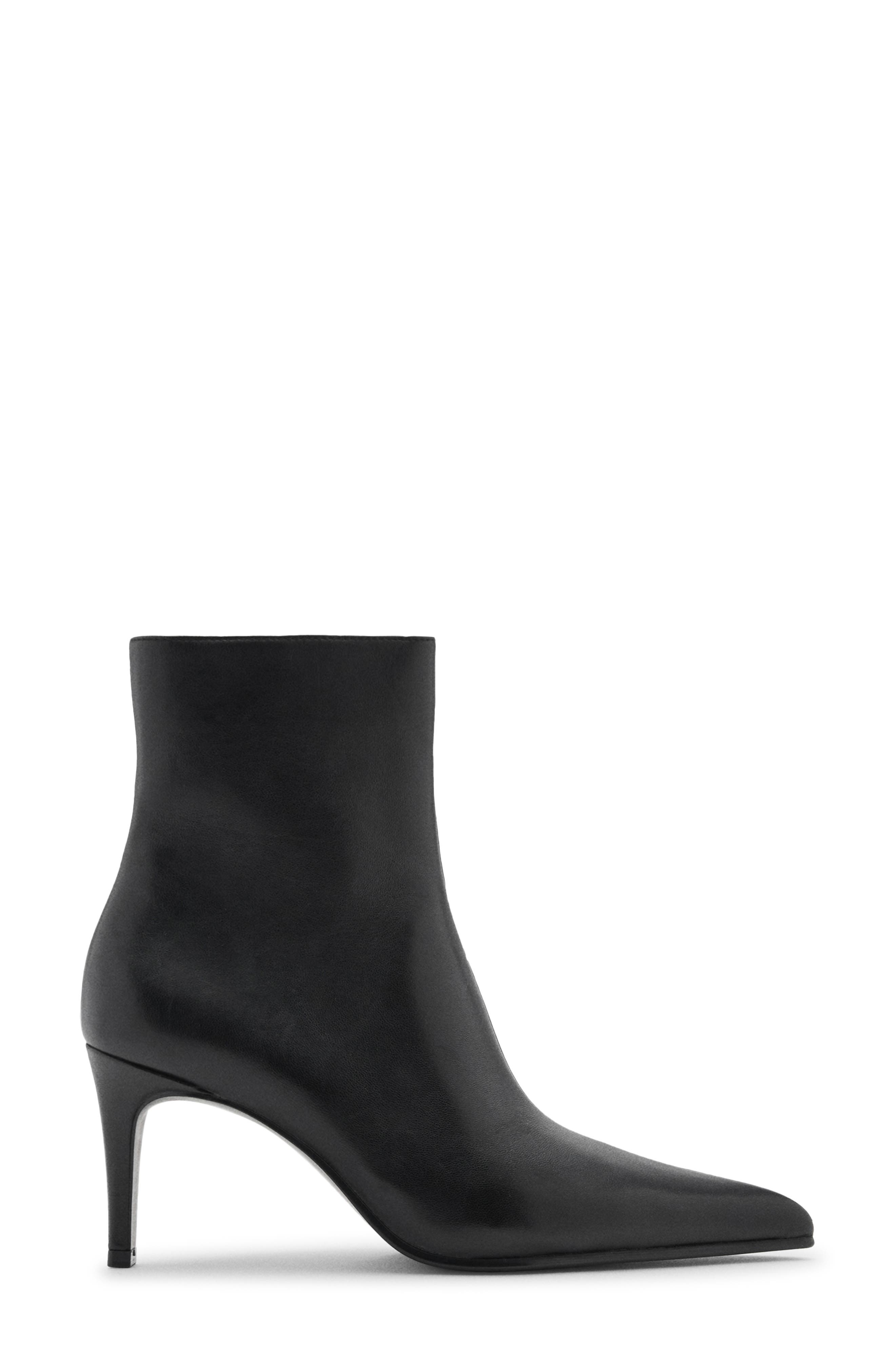 MANGO Pointed Toe Bootie, Alternate, color, 