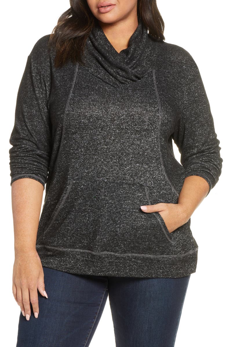 Loveappella Drape Neck Pullover, Main, color, 