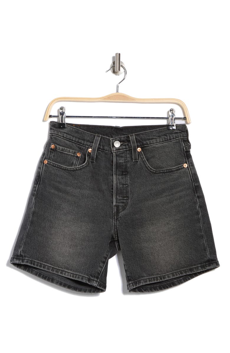 Levi's<sup>®</sup> 501<sup>®</sup> Mid Thigh Denim Shorts, Alternate, color,