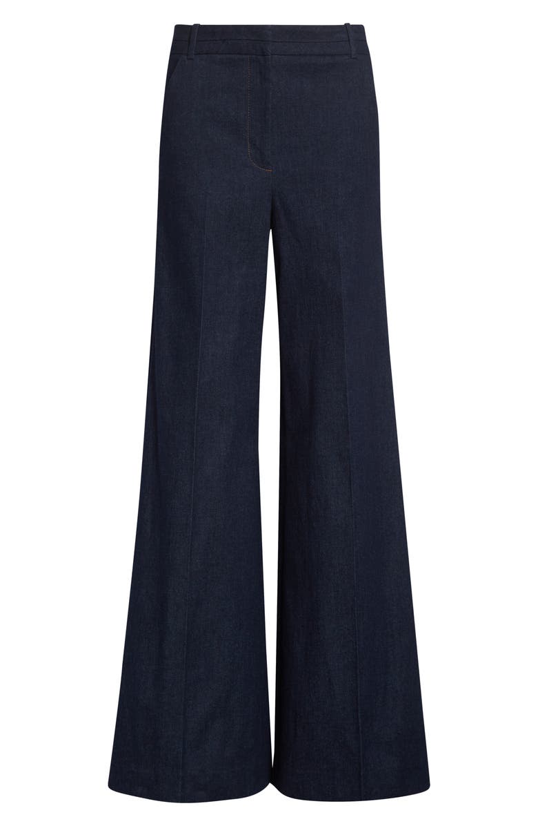 Veronica Beard Crue Wide Leg Jeans, Alternate, color, Midnight Wash