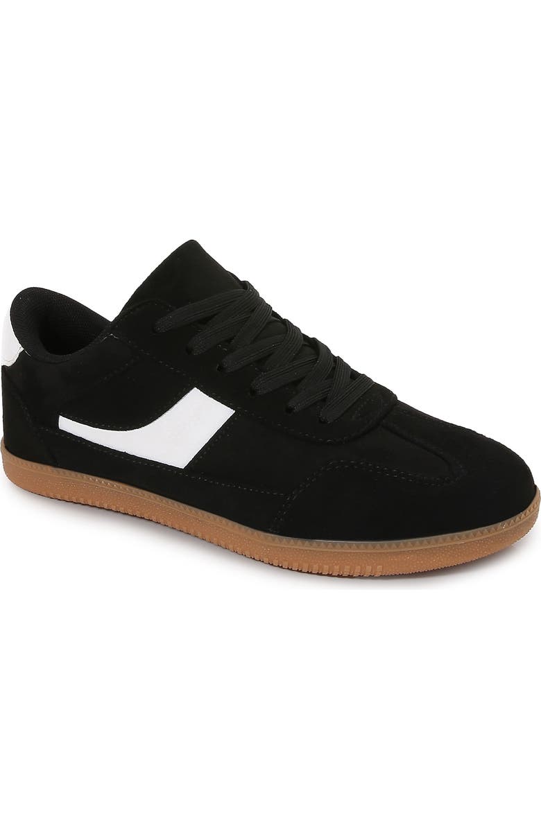 BERNESS Lily Gum Sole Sneaker, Main, color, Black