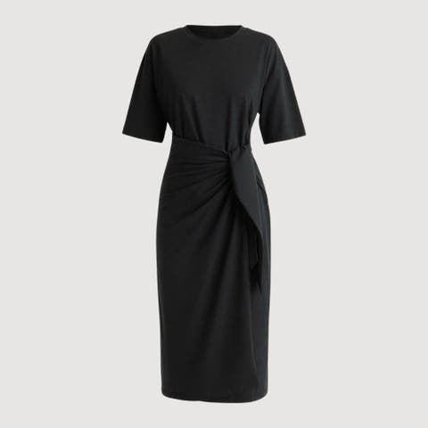 Noa Organic Cotton T-Shirt Wrap Dress