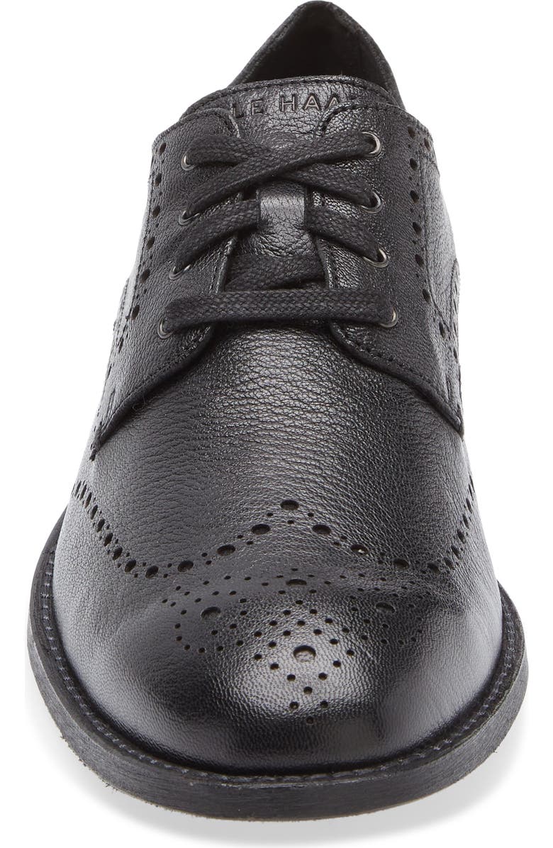Cole Haan Feathercraft Grand Wingtip, Alternate, color, Black