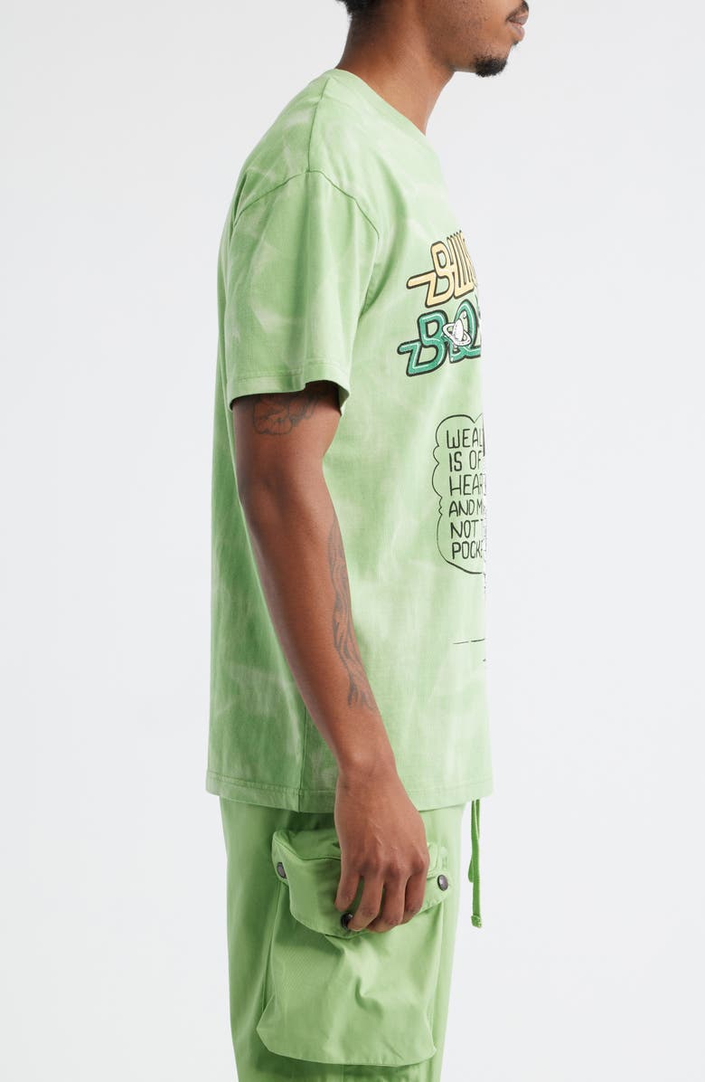 Billionaire Boys Club Chill Cotton Graphic T-Shirt, Alternate, color, Forest Sha