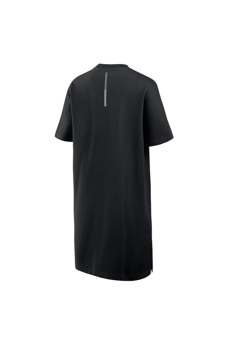Women's Fanatics  Black Florida Gators Elements Go Tri-Blend T-Shirt Dress, Alternate, color, Black