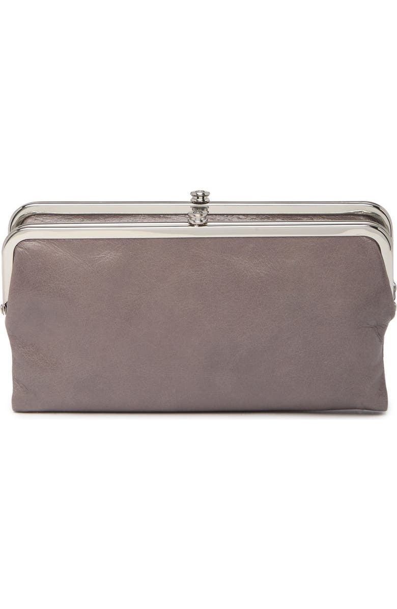 HOBO Lauren Leather Wallet, Main, color,