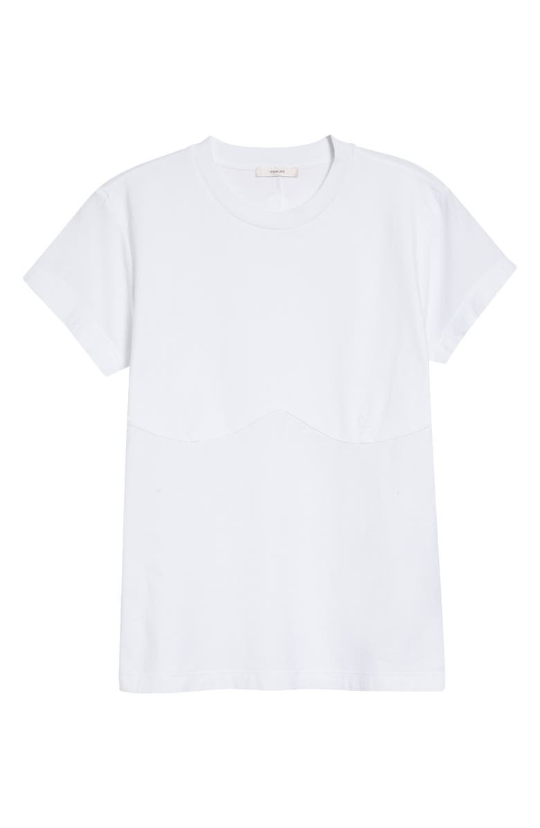 Haikure Albie Cotton T-Shirt, Main, color, Optical White