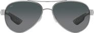 Costa Del Mar Loreto 56mm Gradient Pilot Sunglasses