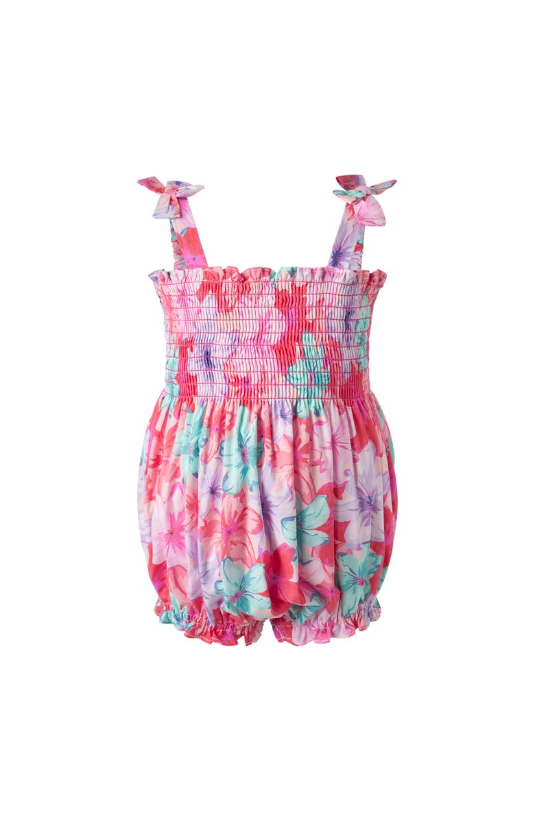 Rachel Riley Tropical Flower Bubble, Main, color, Pink