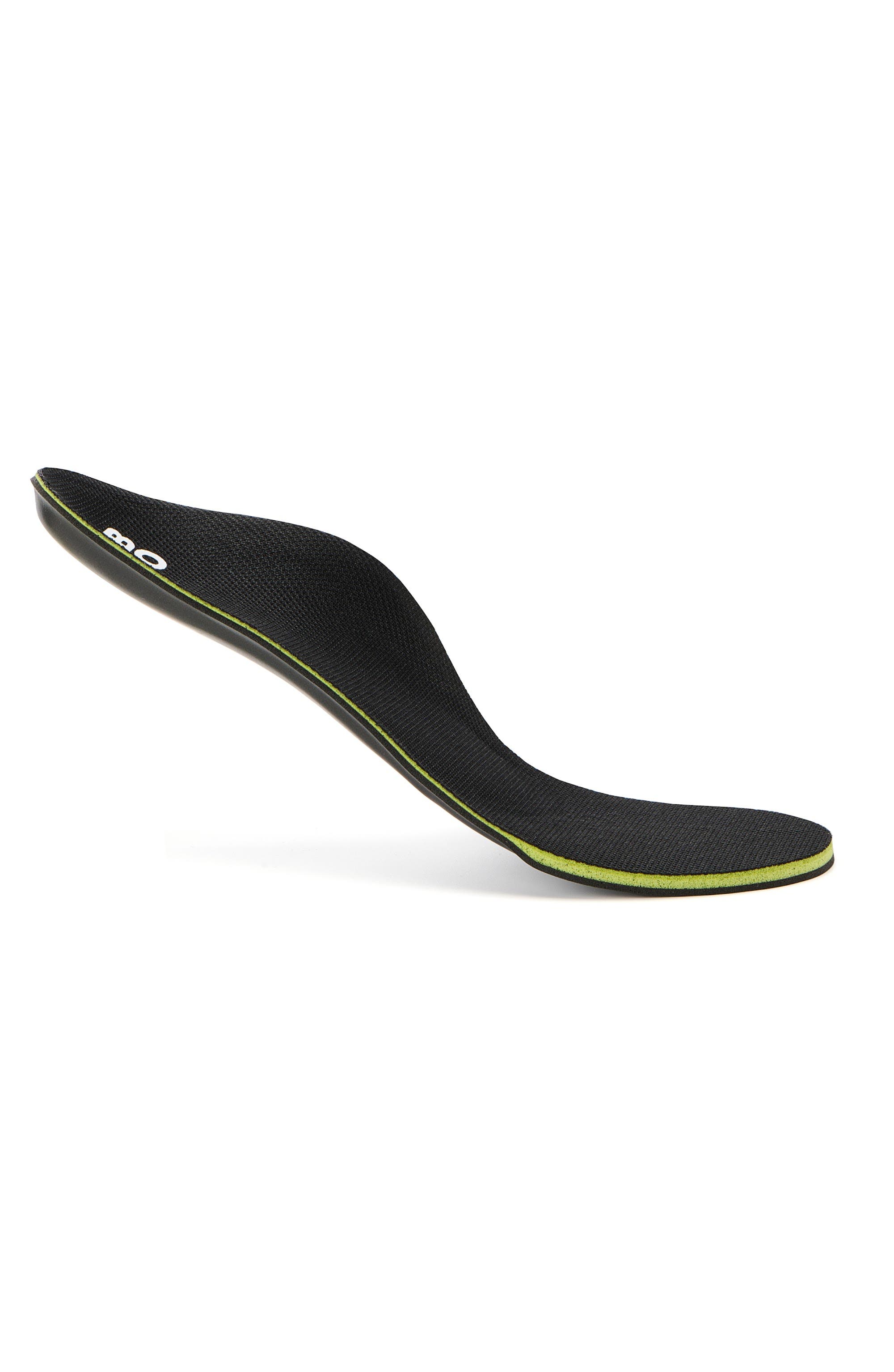 Premium Orthotic Womens Neutral Insole, Alternate, color, Black