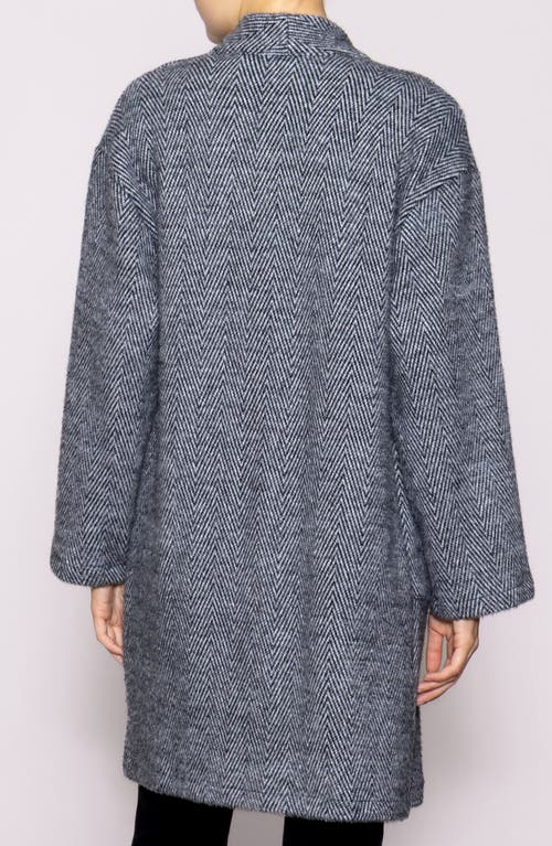 Melloday Luxe Knit Topper In Gray